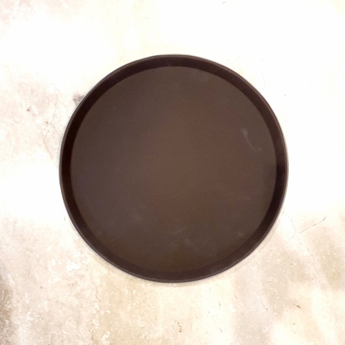 Nampan Tray Anti Slip Nampan Baki Round Bulat