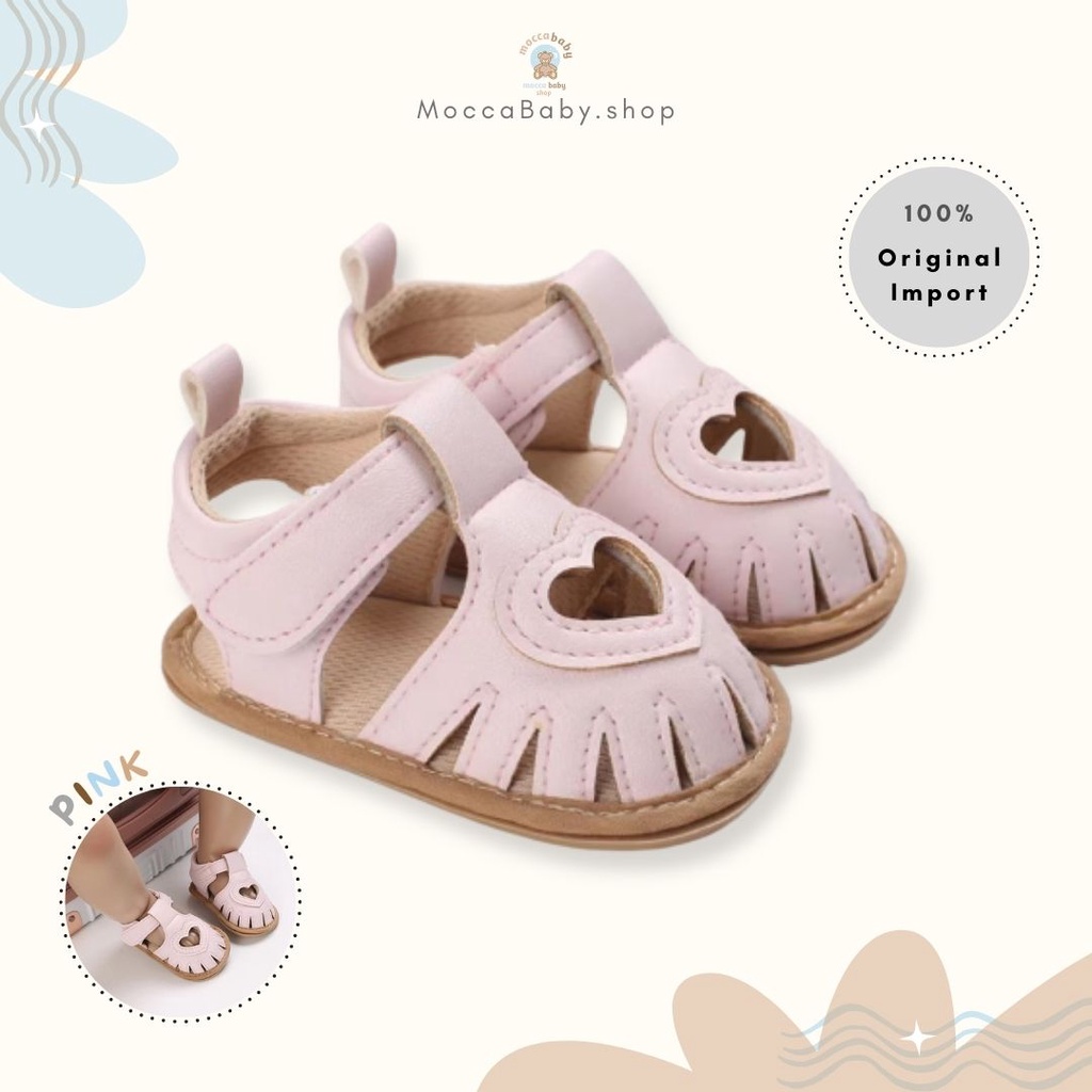 MBSS - PREWALKER Sepatu Anak Bayi Baby  Shoes Sandal Casual Socks Anti Slip Bahan Import / LULU LOVE