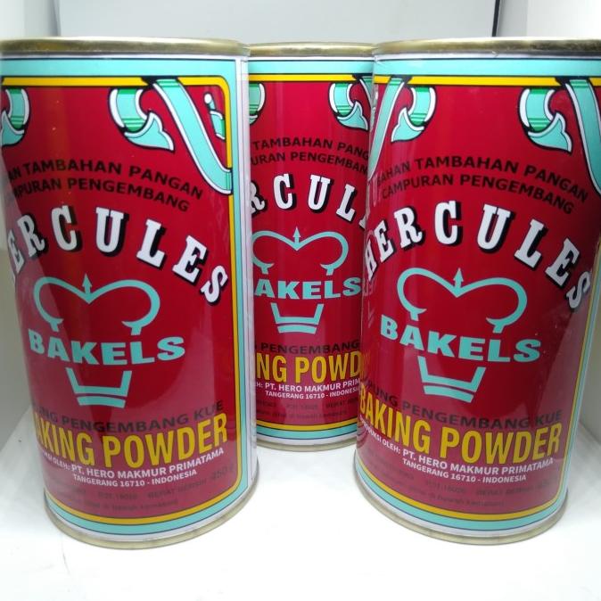 

NEW BAKING POWDER HERCULES 450GRAM ORIGINAL