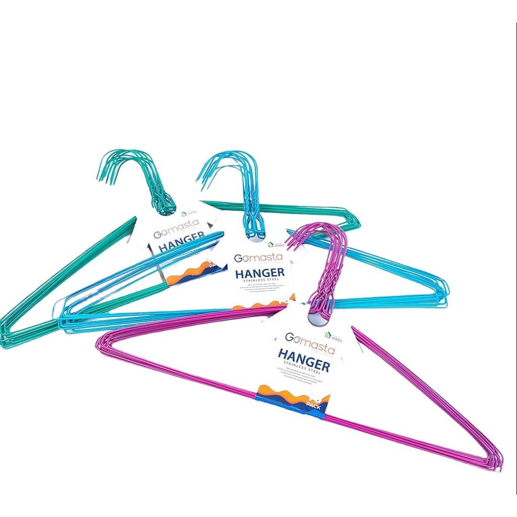 HANGER / GANTUNGAN BAJU PACK / GANTUNGAN BAJU MELENGKUNG / GANTUNGAN PAKAIAN