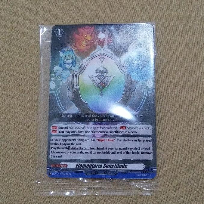 Elementaria Sanctitude English - Cardfight Vanguard Promo