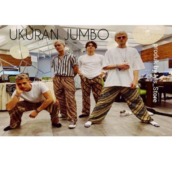 Suplier1st--Grosir Celana Batik Boim Pria fit to XXL/Harian Murah Panjang Grosir Hawai Celana Betawi