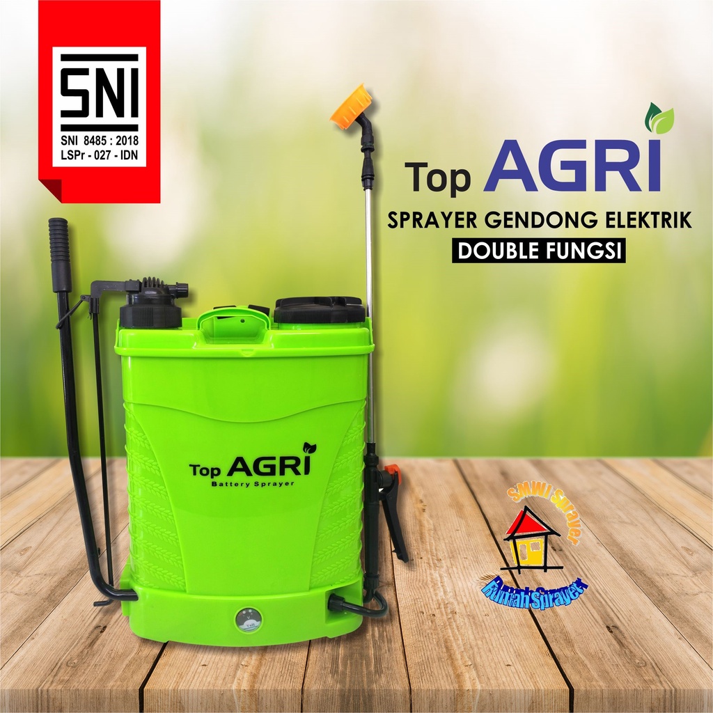 Sprayer Elektrik / Sprayer Baterai TOP AGRI TA-16 Dua Fungsi