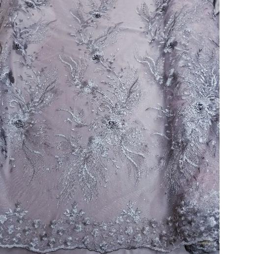 *Harga Grosir* Promo kain kain tile 3D bahan kebaya laris gaun pengantin baju pesta kain brukat bung