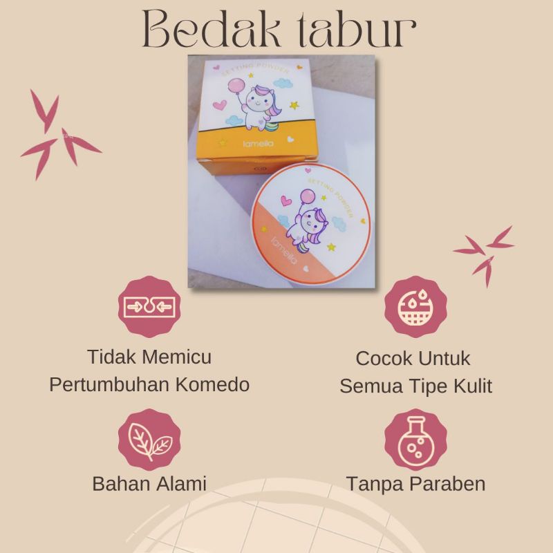 BEDAK TABUR SETTING OIL