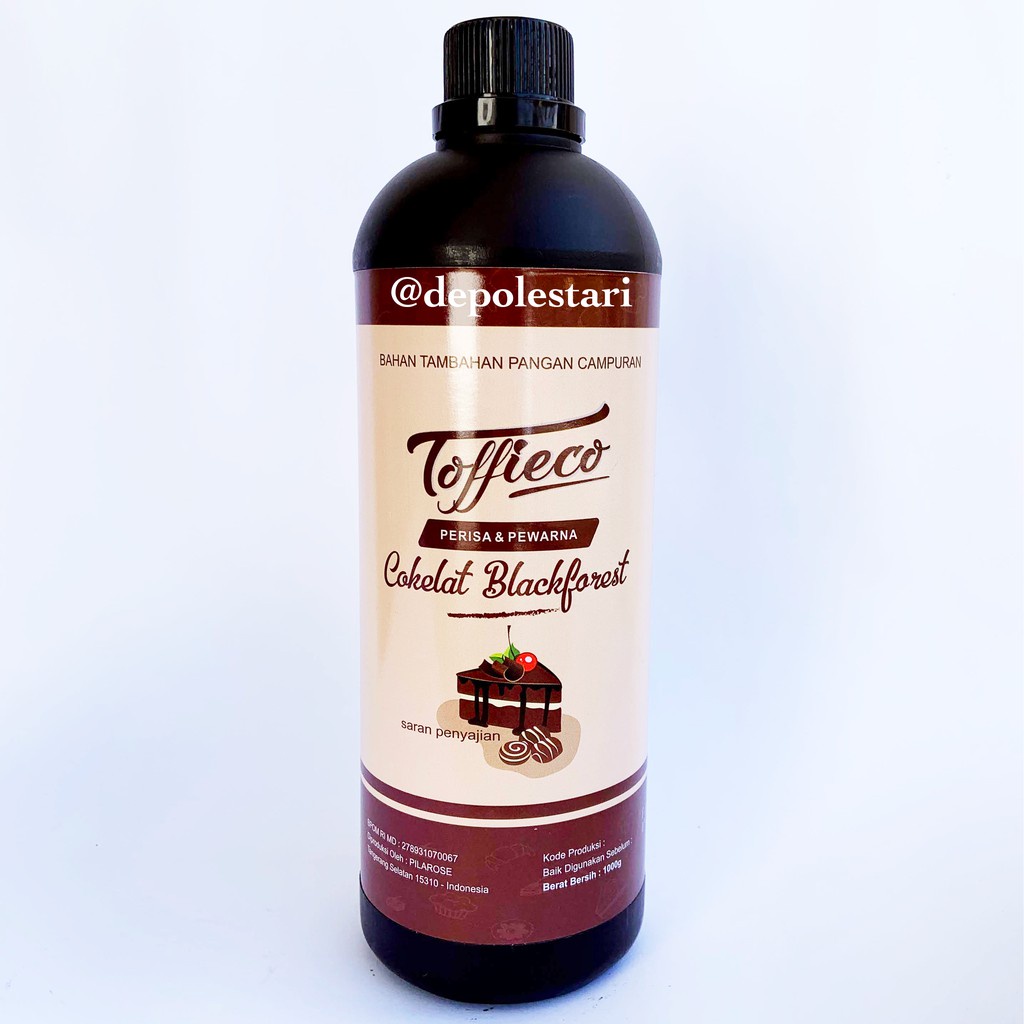 

Toffieco Pasta Cokelat Blackforest | Perisa Chocolate Blackforest 1Kg