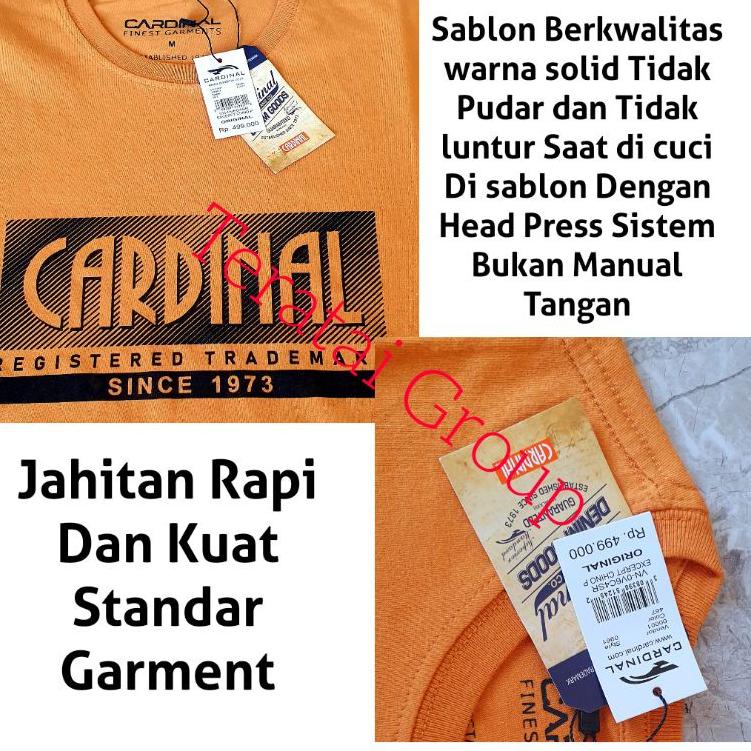 [KODE 6F9WM] Paket 3pcs 100rb Kaos Kardinal/Kaos pria Dewasa/Kaos Pria Distro/Kaos Distro Bandung /K