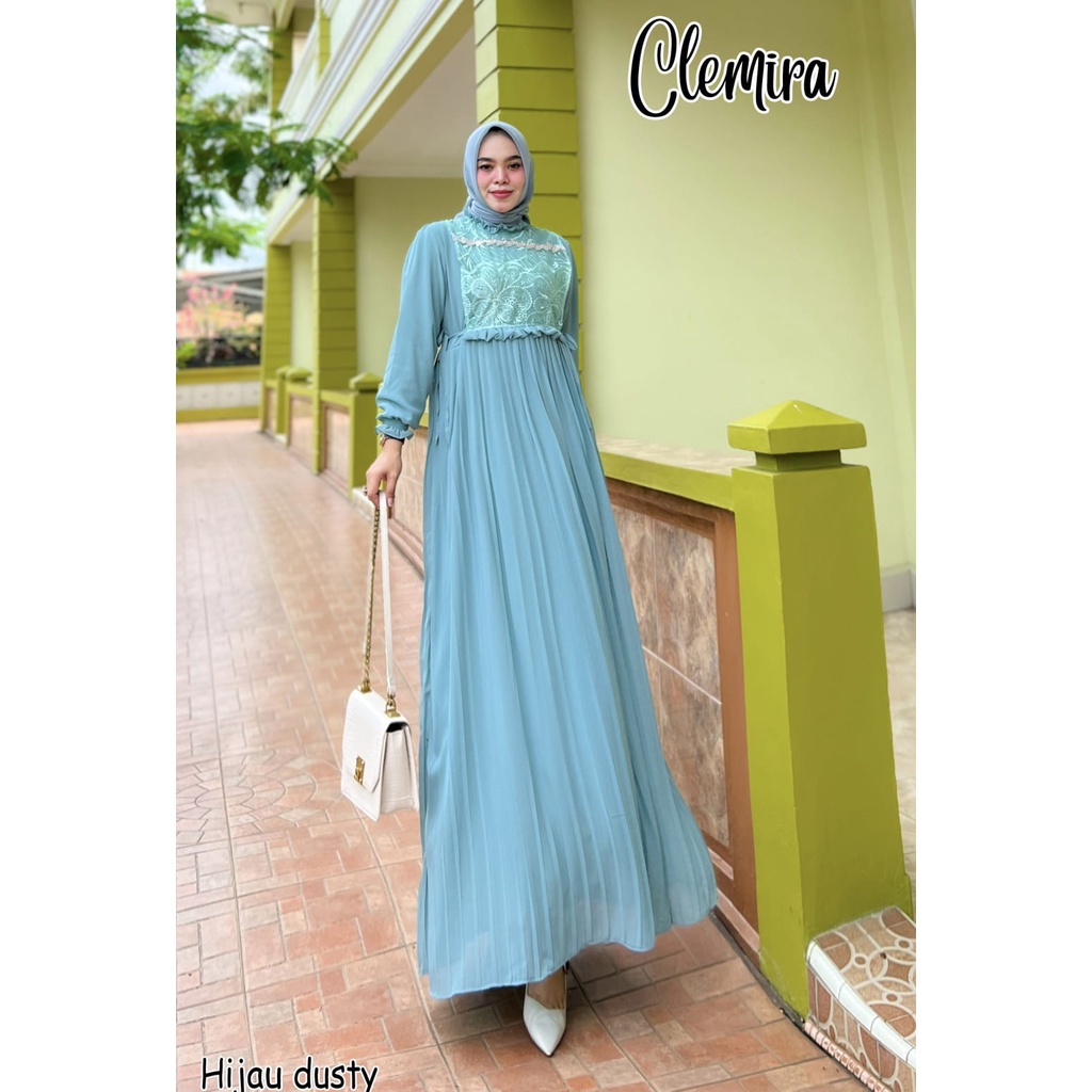 CLEMIRA MAXI DRESS RENDA IMPORT