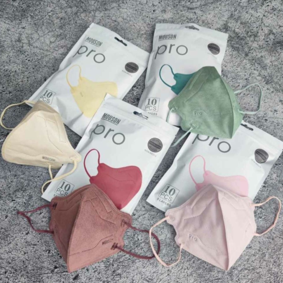 Masker KN95 N95 5ply mouson Pro Colorful N95 KN 95 Oncare Masker Earloop careion Original model Korea