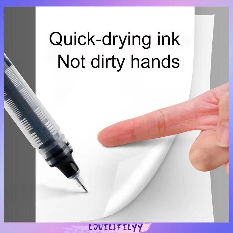 

Pulpen Tinta Gel 0.5mm Ujung Lurus Untuk Pelajar / Kantor -LOY