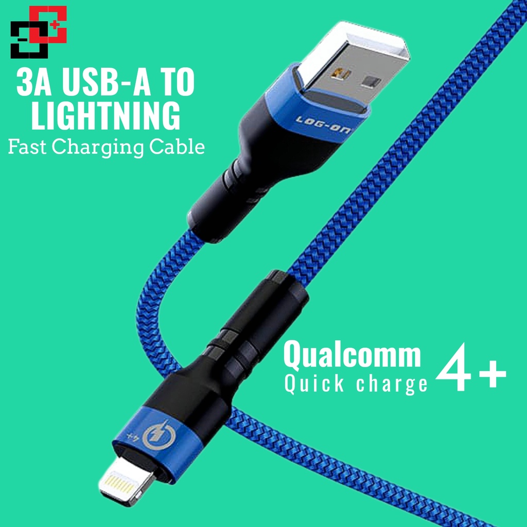 LOG - ON CB69 Maximus Kabel Data Micro Fast Charging 3A Alluminium Alloy