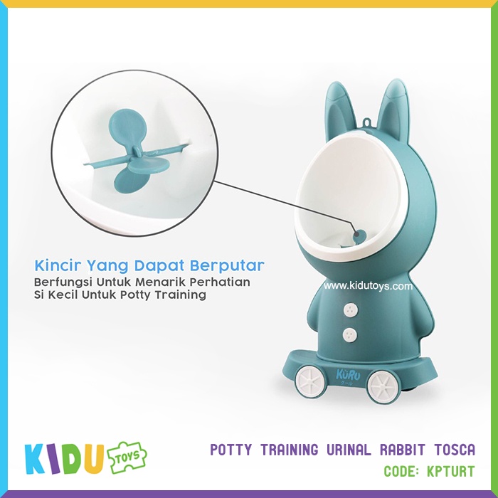 Kuru Potty Training Urinal Rabbit Kidu Toys