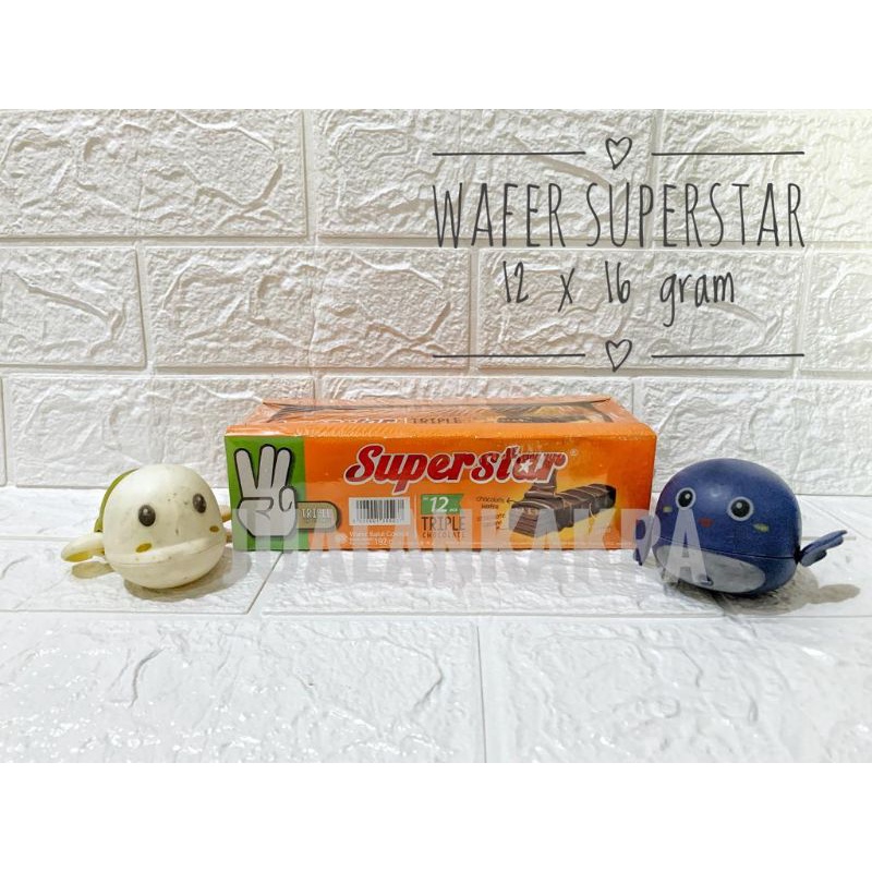 

Wafer Coklat Superstar 21 x 16 gram