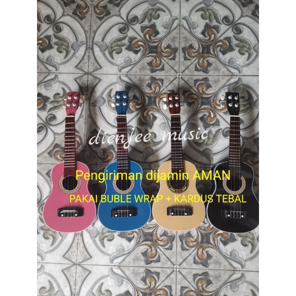 UKULELE/GITAR UKULELE MOTIF/ukulele kentrung karakter kartun