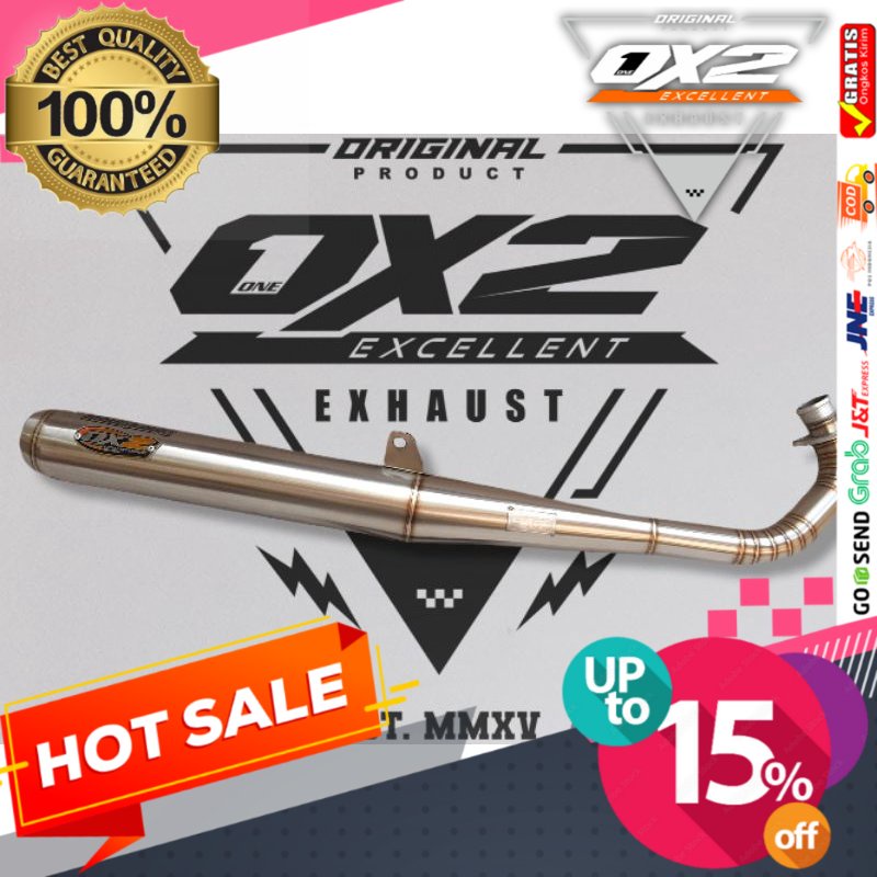 knalpot RX-King model setandar racing OX2