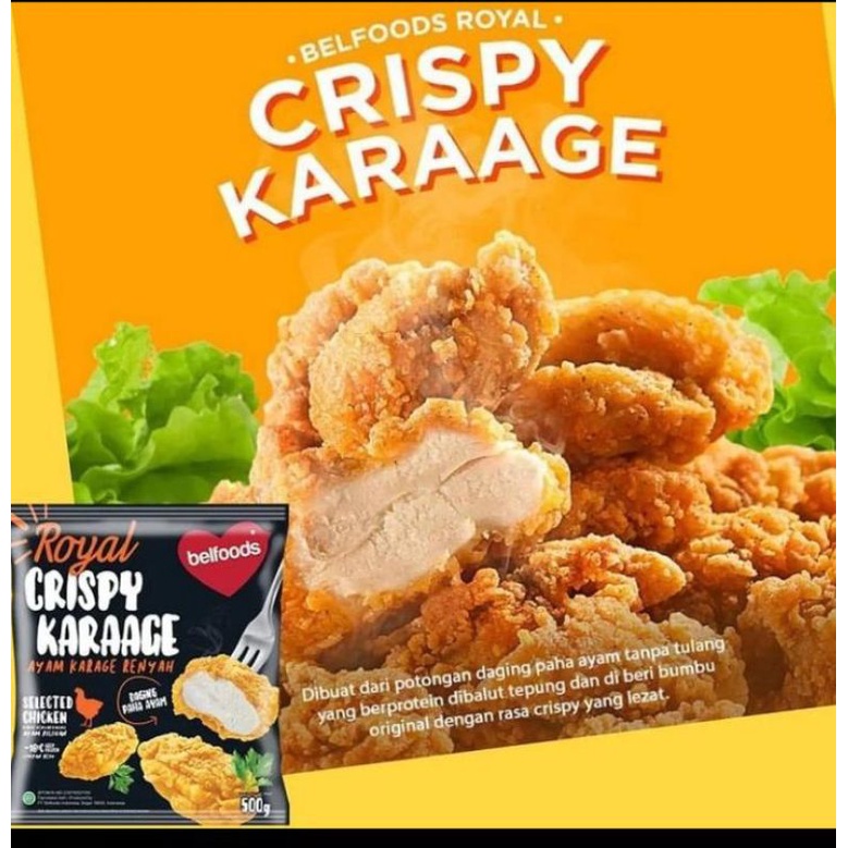 

BELFOODS Royal Crispy Karage