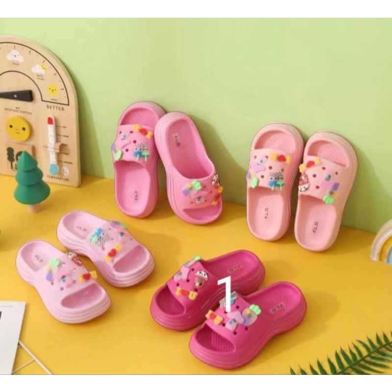 Sandal Fuji Jelly Anak Perempuan Sandal selop Import Anak Perempuan Sandal anak cewek nyaman Kekinian