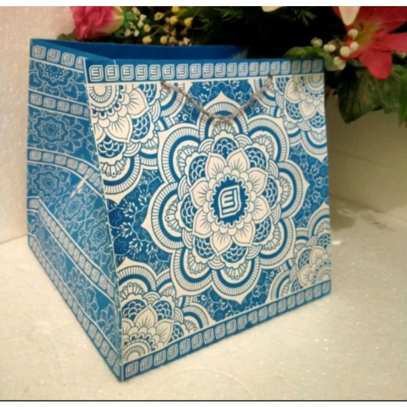 PAPERBAG NASI MOTIF BATIK UK P 27XL 27 XT27