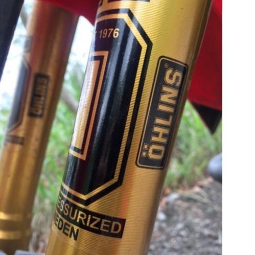 ↓gp Dijual ✵ Sticker USD Ohlins CRF Klx BF DT Expedition Realjump MGV kx Yz Ktm kxf 37