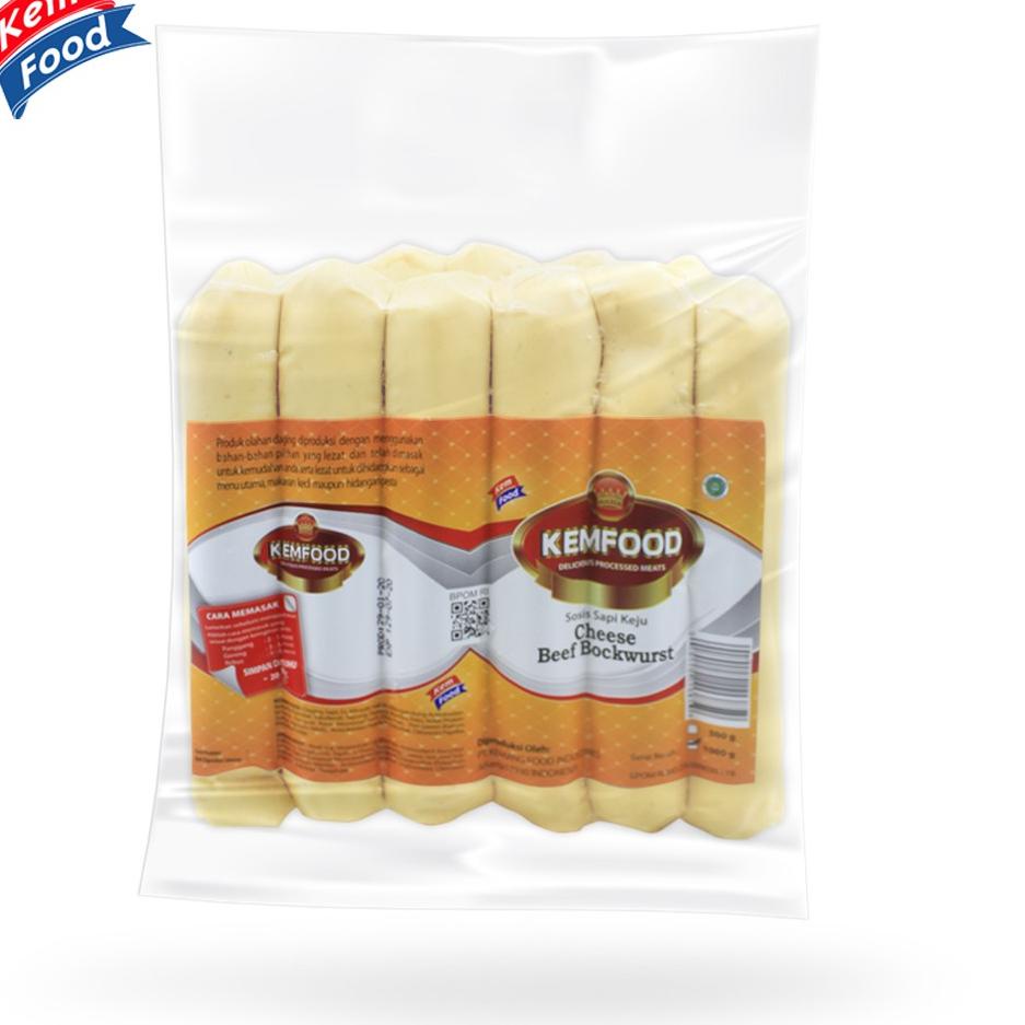 

Model baru Kemfood Sosis Sapi Keju Bockwurst 1kg ZDT