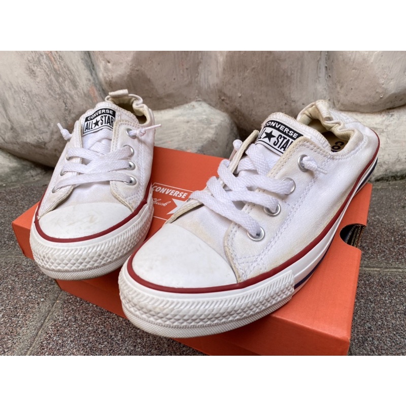 Sepatu Converse White Original Second Size 40