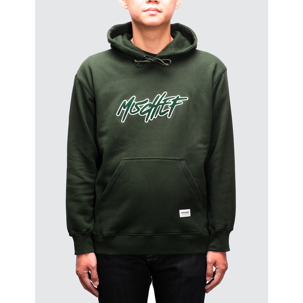 Mischief Denim - Mischief Tag On Hoodie (green)