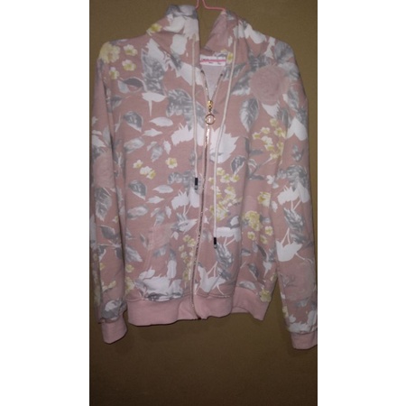Preloved Jaket Wanita Motif Bunga by Love Amour