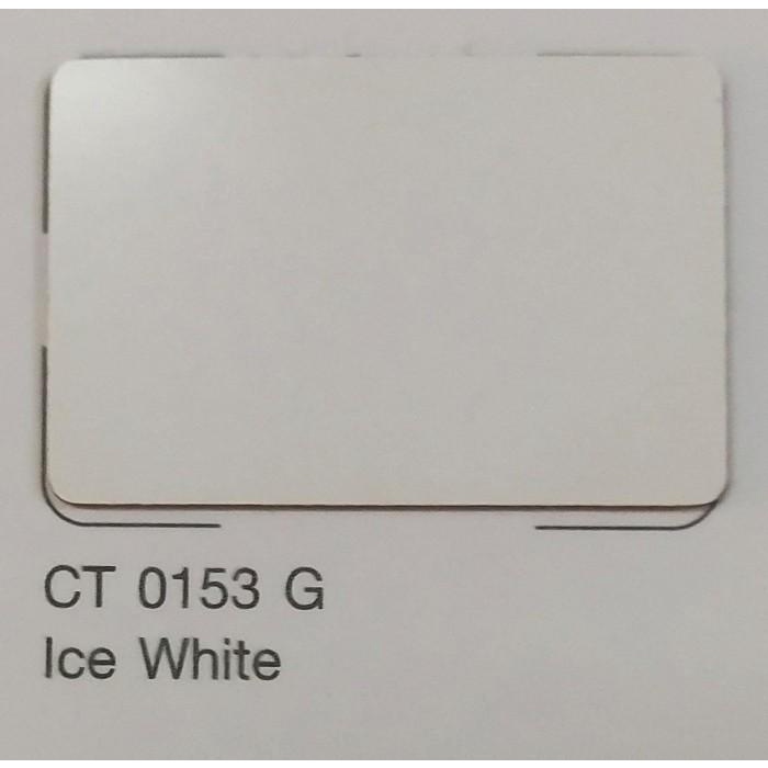 HPL CARTA CT 0153 G - ICE WHITE GLOSSY SOLID/POLOS PREMIUM