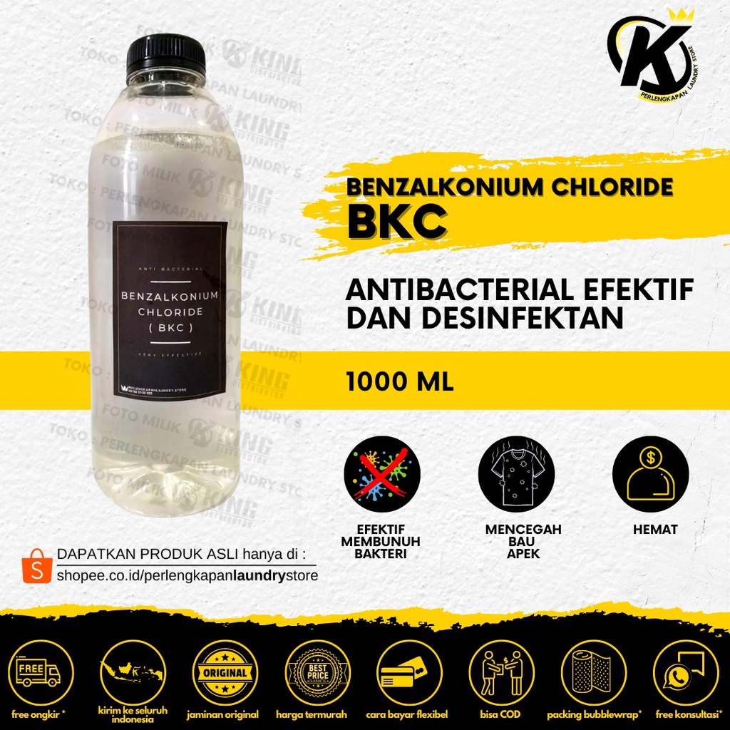 BKC/ANTIBACTERIAL EFEKTIF DAN DESINFEKTAN