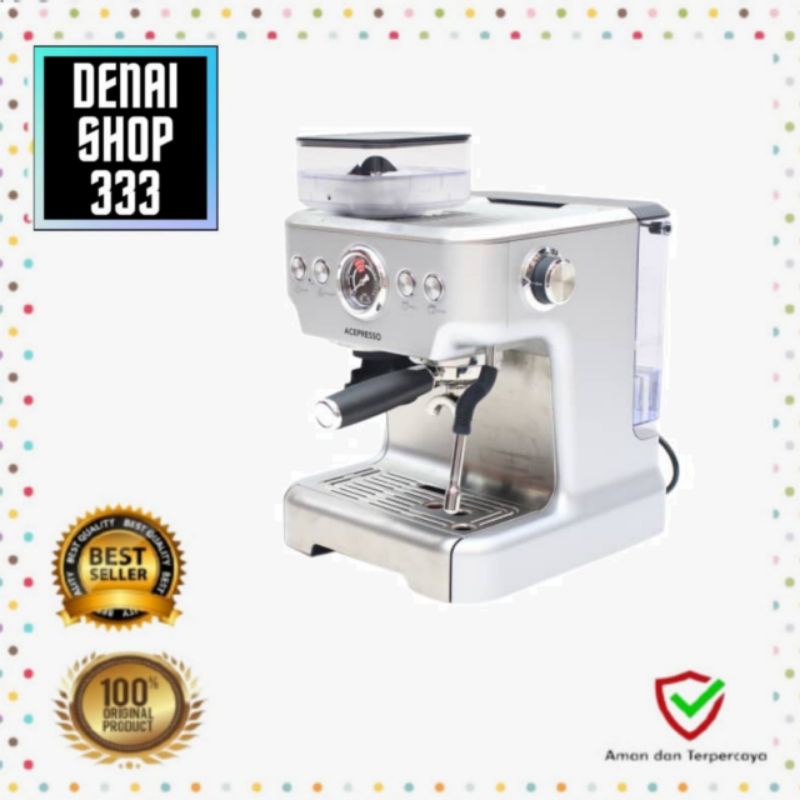 Acepresso 2.7 Ltr Espresso Coffee Maker Dengan Grinder
