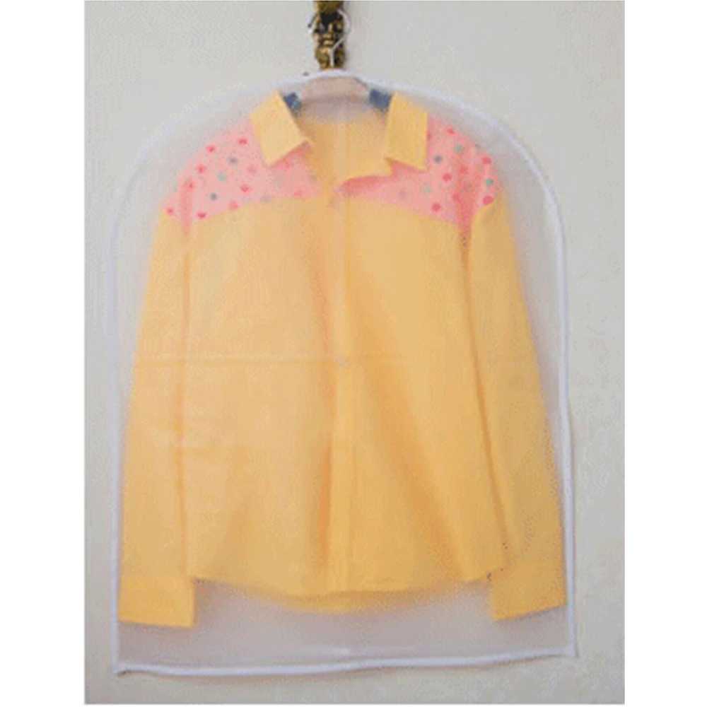 Cover Pakaian Anti Debu Organizer Bag Tempat Penyimpanan Baju Kantung Gantung Lemari Transparan