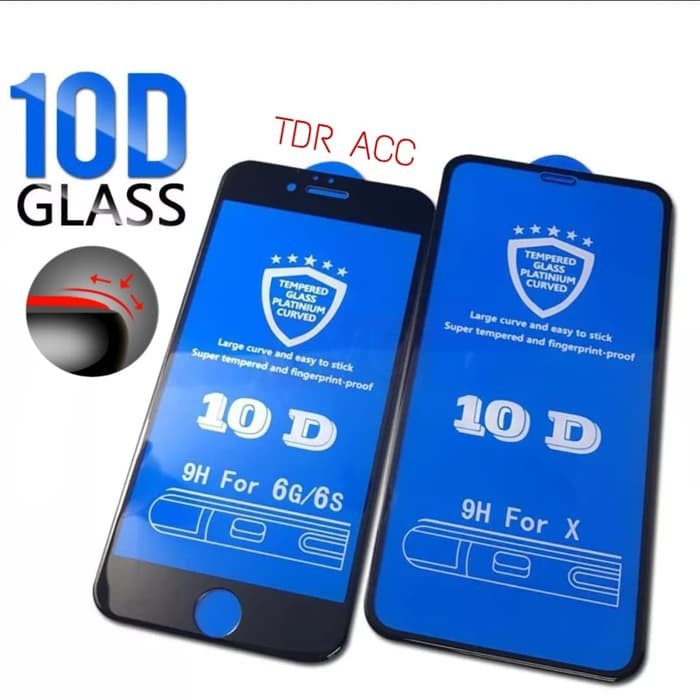 For iPhone 14 Pro Max Screen Protector 13Mini 12Mini 11 12 13 Pro Max X XS Max Plus Tempered Glass - 10D Clear