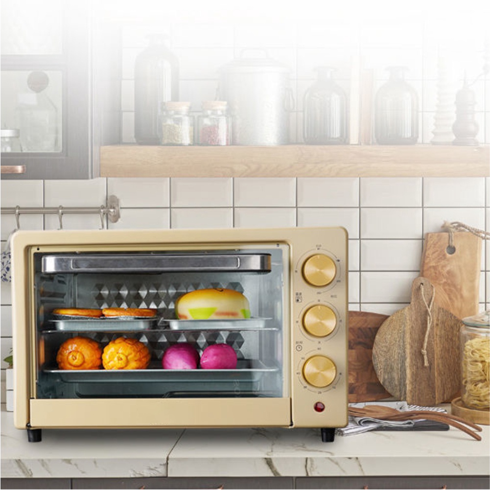 Oven Listrik Microwave 22L Multifunction Pemanggang Kue - RUMAHDESIGN