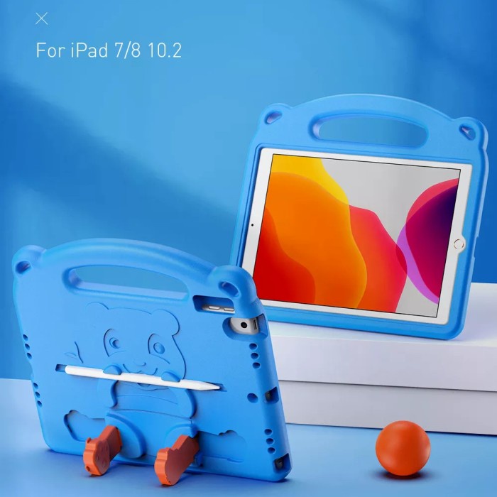 Sleeve Case Ipad 9 10.2 Inch Dux Ducis Panda Kids Series Casing Cover