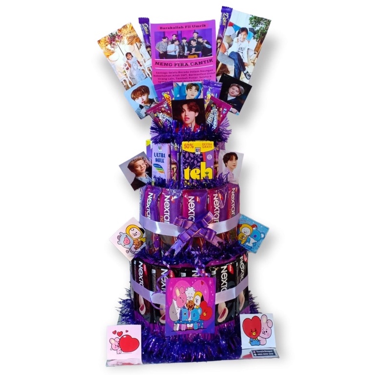 

Snack Tower 3 Susun Bisa Custom Sukasuka