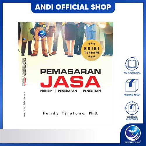 Jual Penerbit Andi Pemasaran Jasa Prinsip Penerapan Penelitian