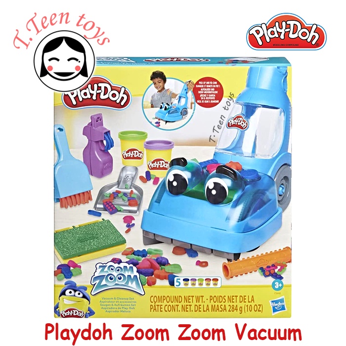 Jual Playdoh Zoom Zoom Vacuum and Cleanup Play Doh Dough Playdough