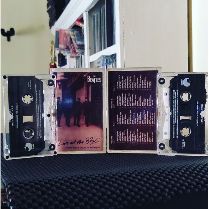 Kaset Pita The Beatles - Live At BBC