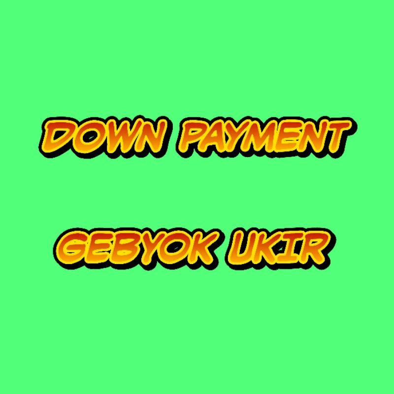 pembayaran uang muka pembelian barang