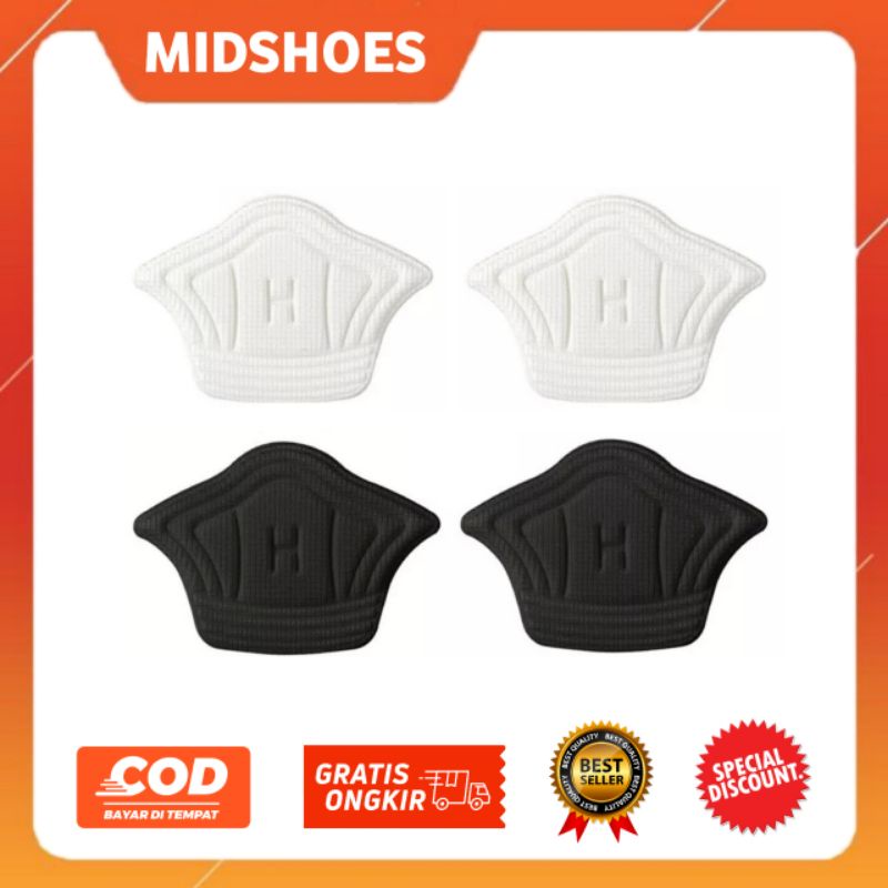 Busa Pelindung Tumit / Penjanggal Tumit / Insole Ganjalan Tumit Empuk / Pelindung Tumit Busa Wanita 