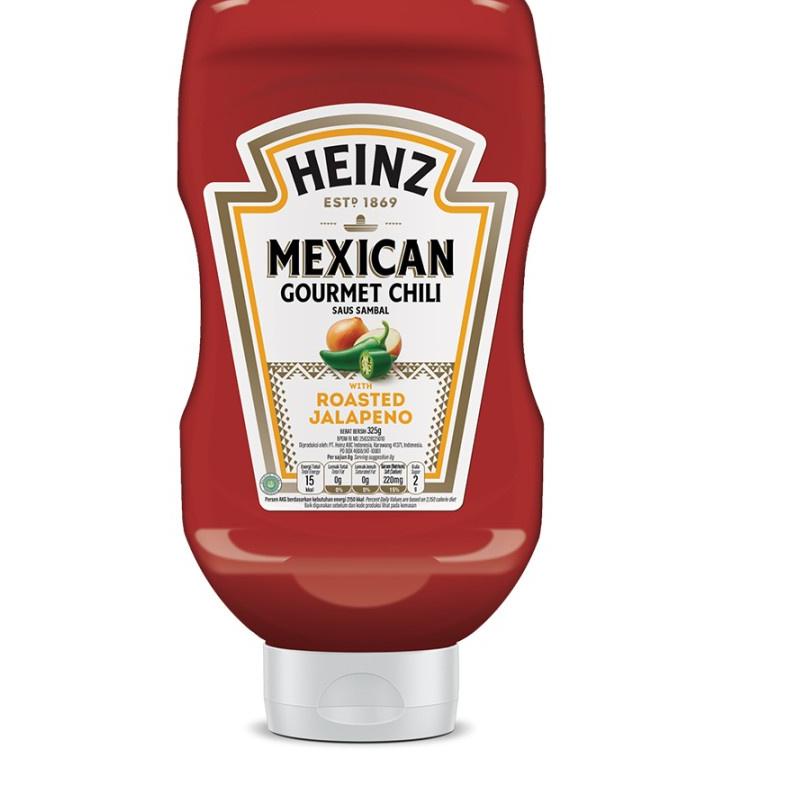 

Ekslusif disini--SAMBAL MEKSIKO HEINZ 325GR MEXICAN GOURMET CHILI ROASTED JALAPENO HALAL