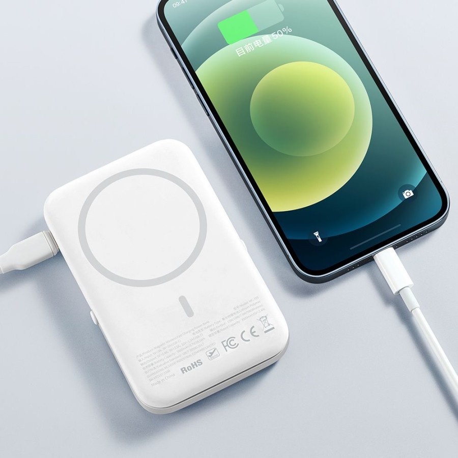 MCDODO MC-7051 GOPOWER Magnetic charger Power Bank Wireless 5000mah