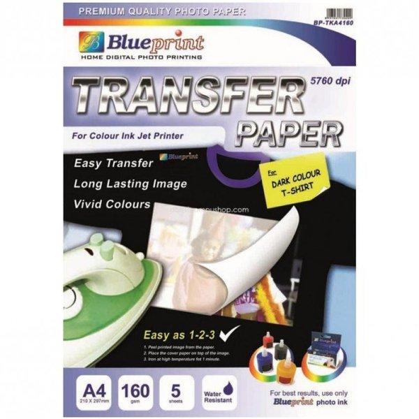 

Blueprint Bp-Tka4160 : Transfer Paper Dark - A4