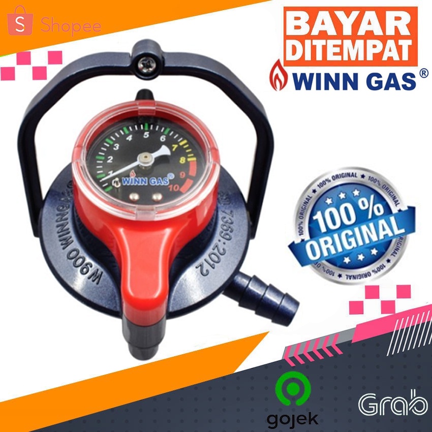 Jual Regulator Double Lock Winn Gas W 900 M Win Gas Tekanan Rendah