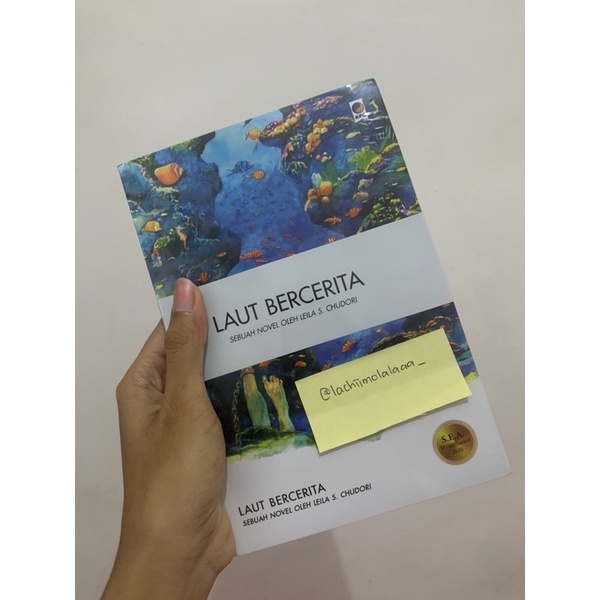 Jual Novel Laut Bercerita Shopee Indonesia
