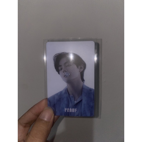 Taehyung LD Luckydraw Proof Hybe
