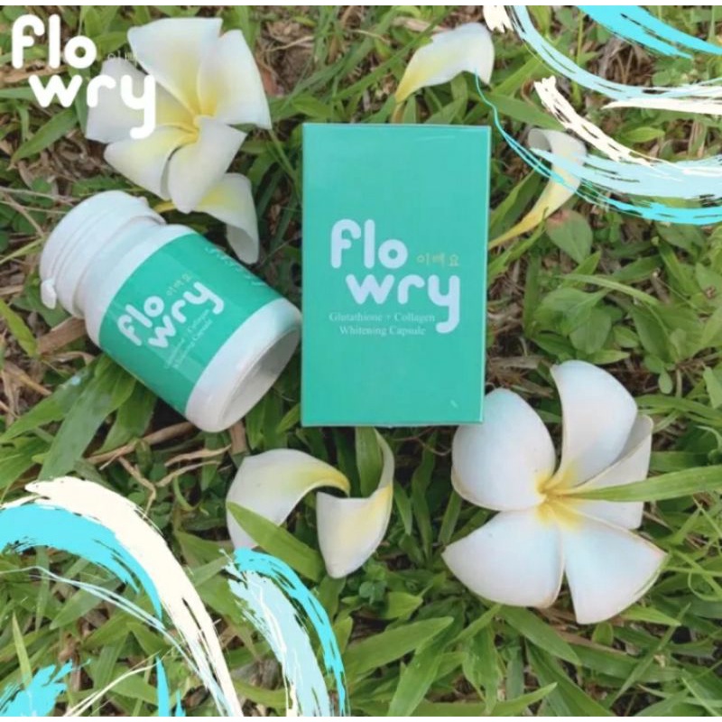 FLOWRY GLUTATHIONE COLLAGEN WHITENING OBAT PEMUTIH BADAN WHITENING