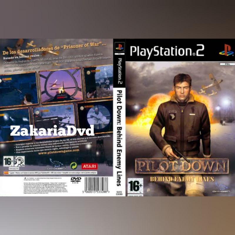 Kaset Ps 2 Pilot Down Behind Enemy lines