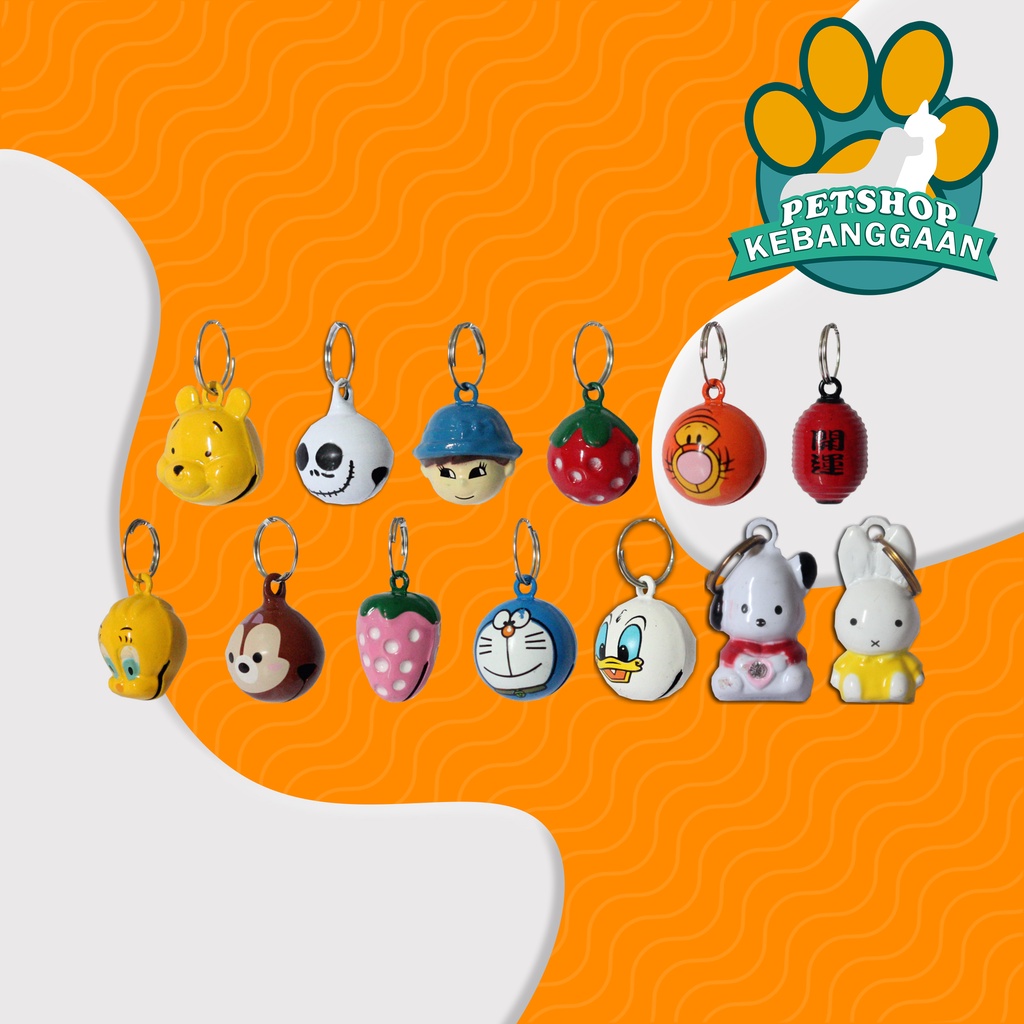 Bell motif Kalung hewan aksesoris kucing/anjing
