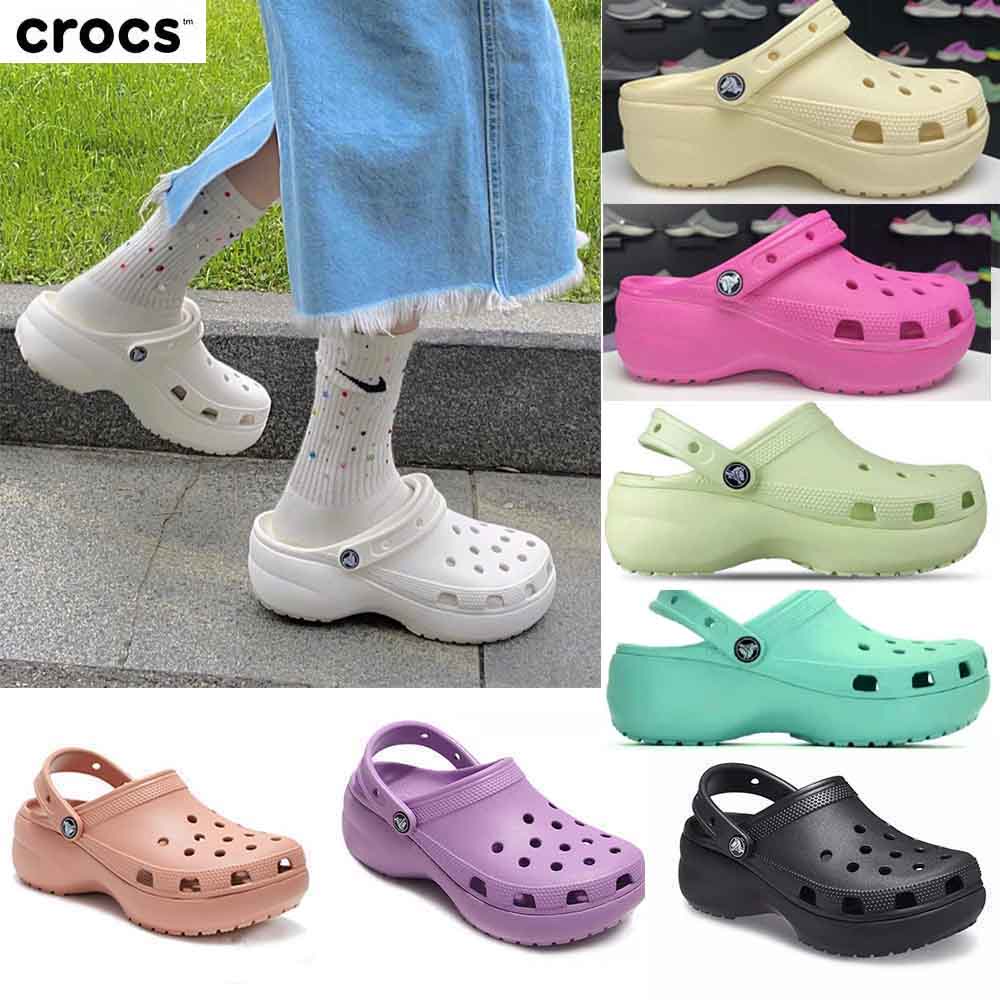 Crocs Classic Bae Clog   Sandal wanita Crocs classic Bae Clog  platform